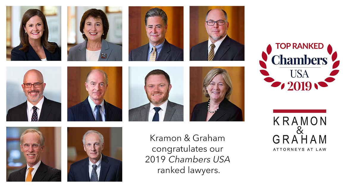 Kramon And Graham Maintains Top Tier Ranking In Chambers Usa Ranking Guide 3220